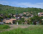 Vista de Panorama, un asentamiento informal de la ciudad de Yumbo, Colombia. 