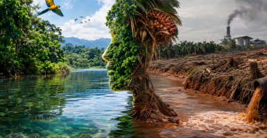 Río dividido entre vida y devastación 